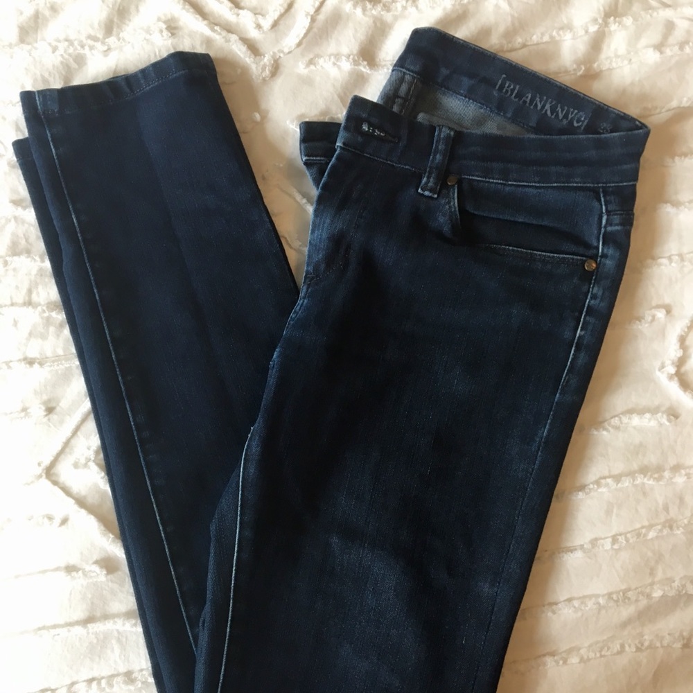 BLANK NYC Dark Wash Jeans, Size 27
